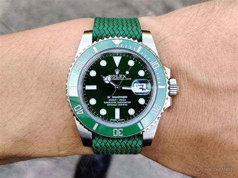 rolex submariner stoffarmband|best straps for rolex submariner.